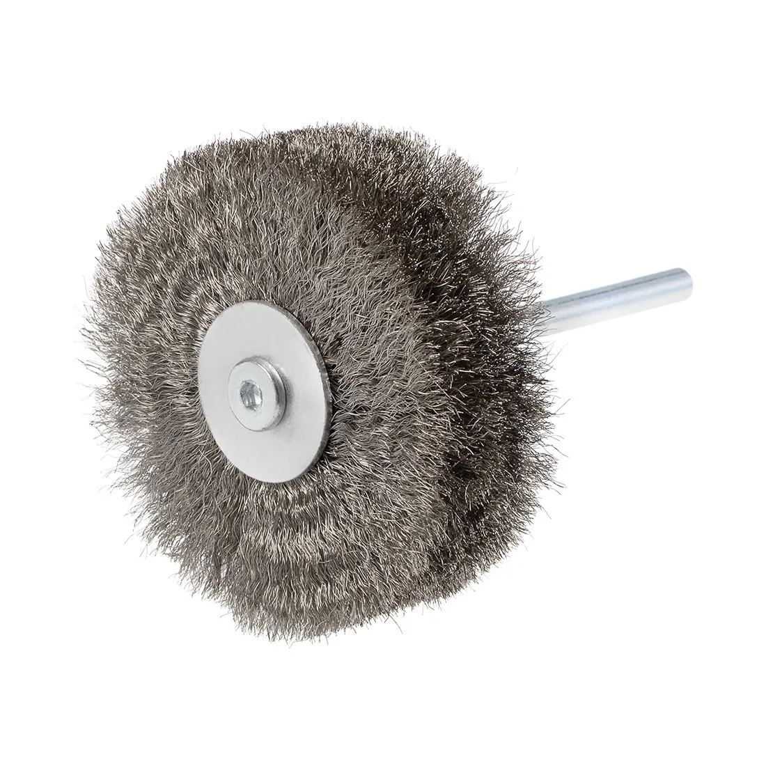 

uxcell 3 Pcs 80mm Wire Wheel Brush Bench Stainless Steel Crimped Wire w 1/4-Inch Shank