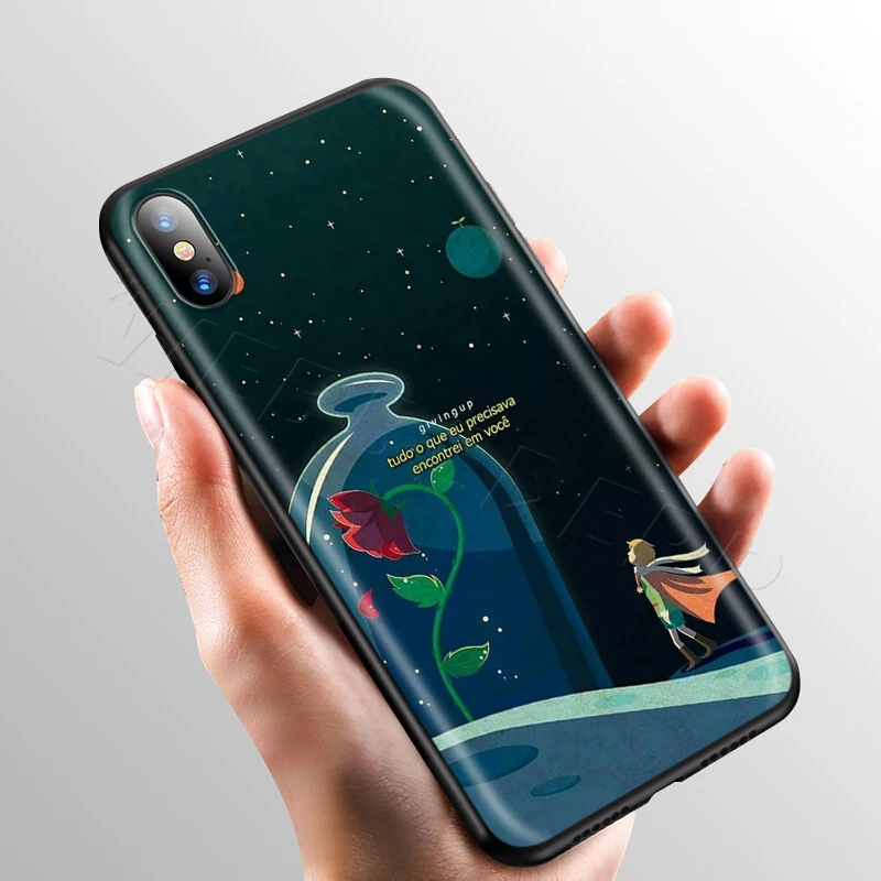 Чехол Webbedepp The Little Prince для Apple iPhone 11 Pro XS Max XR X 8 7 6 6S Plus 5 5S SE - Цвет: 3