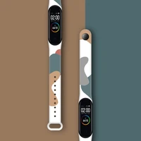 strap for xiaomi mi band 5 4 3 silicone wristband belt bracelet replacement wrist color tpu for xiaomi band 6 miband 4 3 5 strap