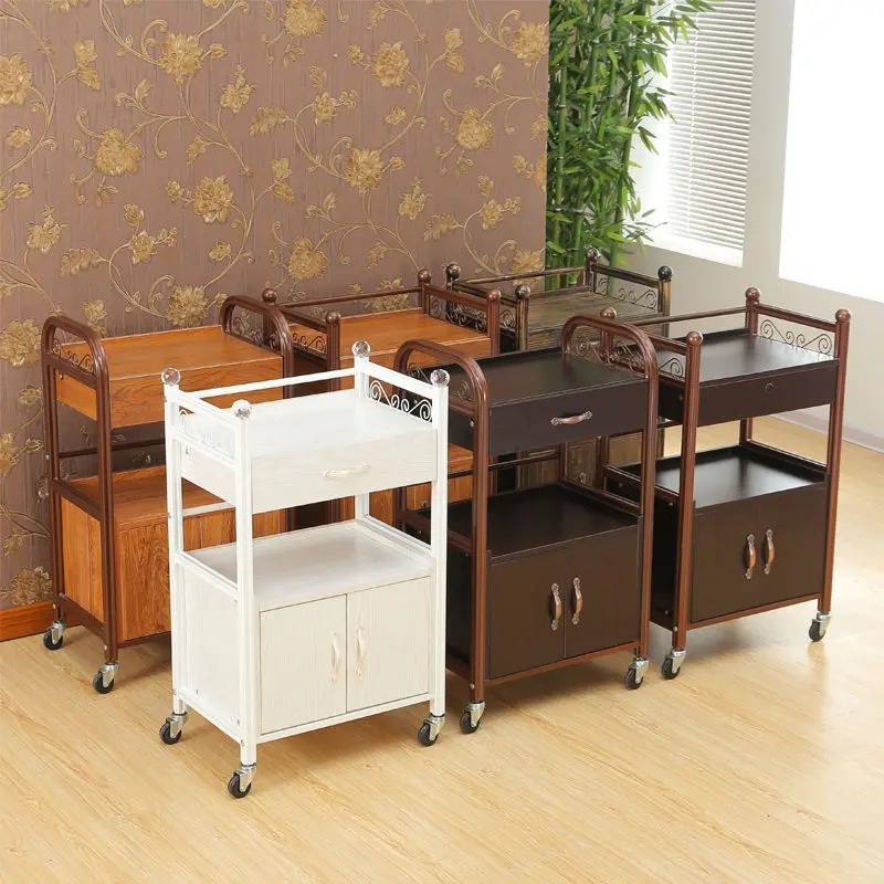 Тележки для салона красоты стойка в европейском стиле с выдвижными ящиками