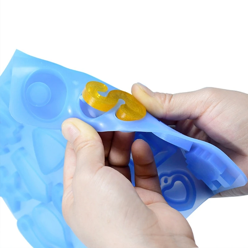 

Earrings Pendant Epoxy Resin Mold Necklace Casting Silicone Mould DIY Crafts Jewelry Making Tool