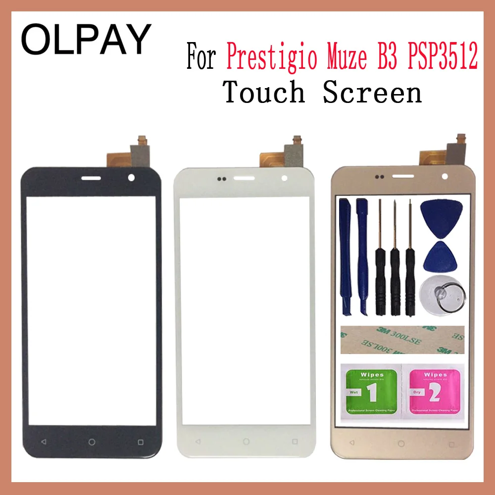 Дигитайзер сенсорного экрана мобильного телефона для Prestigio Muze B3 PSP3512 DUO 5,0 ''дюймовый сенсорный стеклянный датчик запасные части