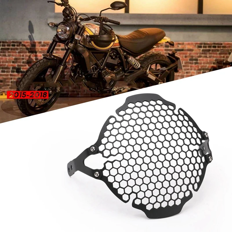 Защитная решетка для фар Ducati Scrambler / 800 2015 2016 2017 2018 2019 аксессуары мотоциклов |