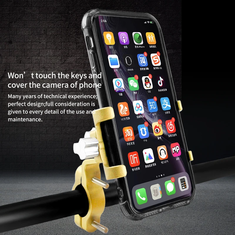 Алюминиевый сплав держатель для телефона мотоцикла подставка велосипеда руль