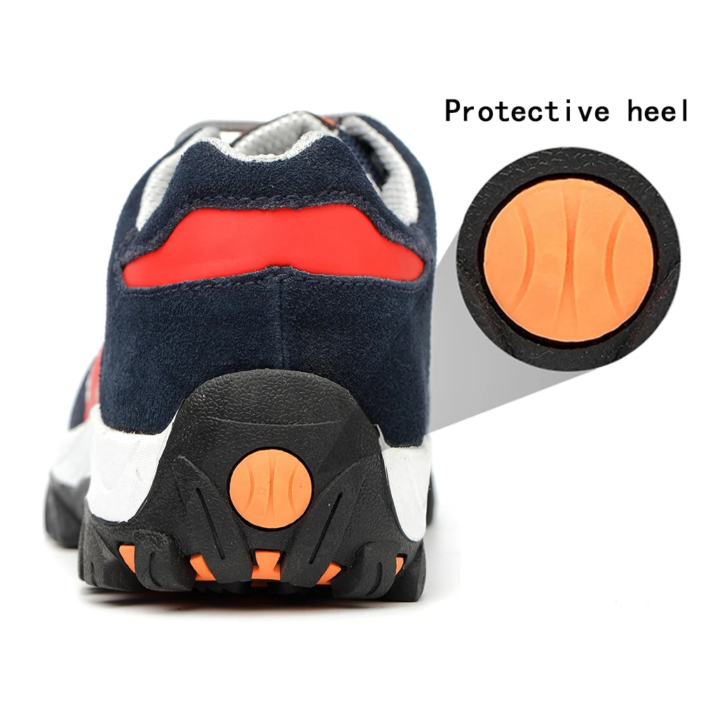 SITAILE дышащая рабочая обувь для мужчин и женщин мужские безопасные ботинки со