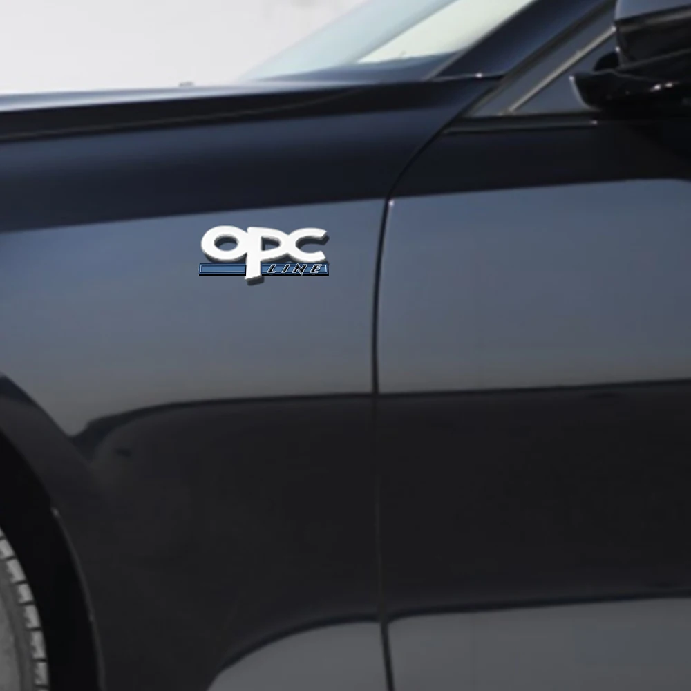3D металлический значок для автомобиля OPC линии наклейки на багажник кузова OPEL Tigra