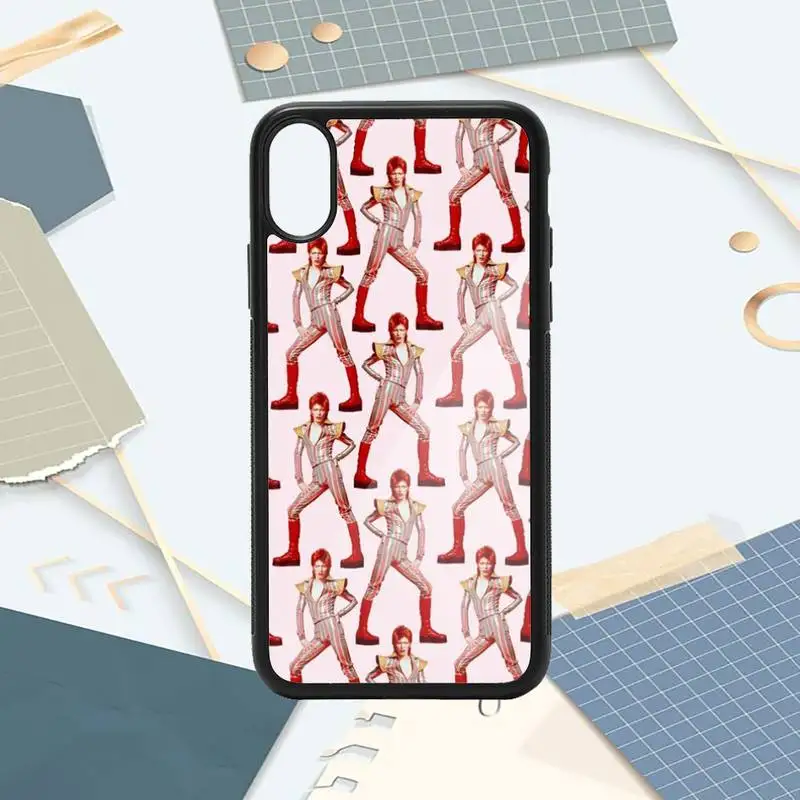 

David Bowie British singer Phone Case PC for iPhone 11 12 pro XS MAX 8 7 6 6S Plus X 5S SE 2020 XR