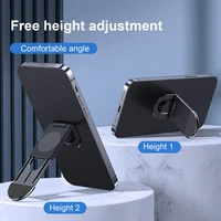 steady stainless magnetic phone tablet universal bracket for watching tv