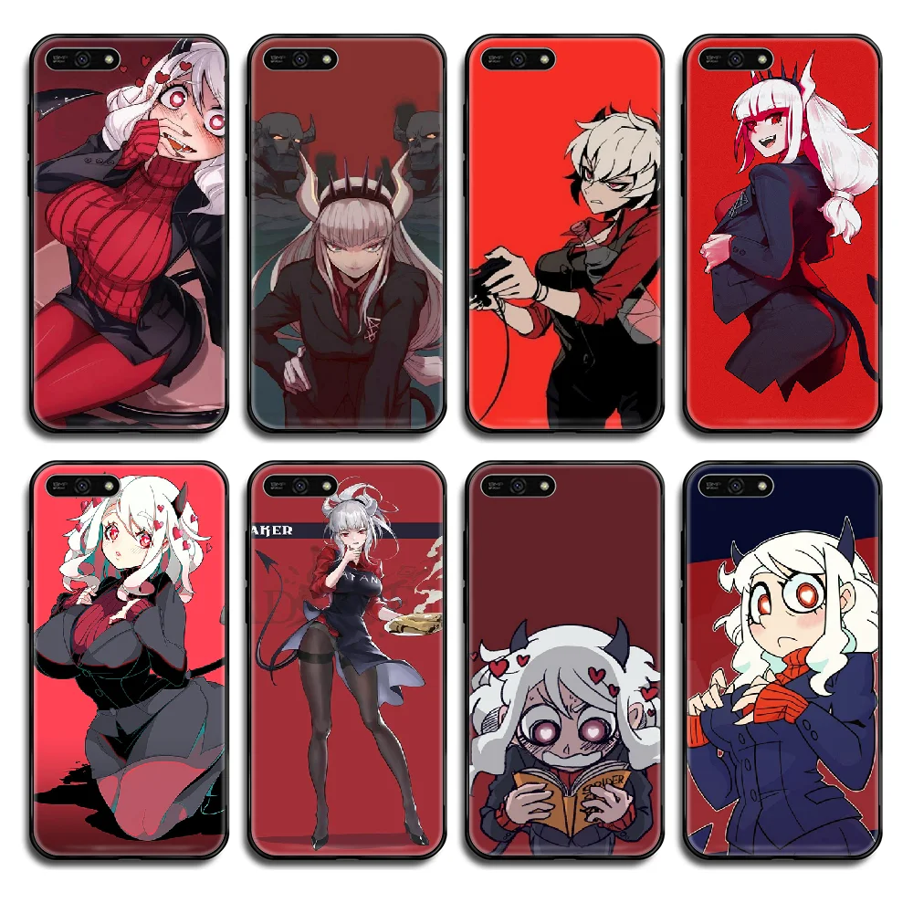 Милый мультяшный чехол для телефона с девушкой Huawei Honor Mate 5 6 7 8 9 10 20 30 A C X Lite Pro