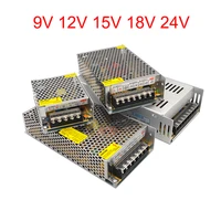 power supply 9v 12v 24v transformer 220v to dc 12v 15v 18v power adapter 12 volt 24 volt 1a 2a 3a 5a 10a 20a ac adapter 24 volt