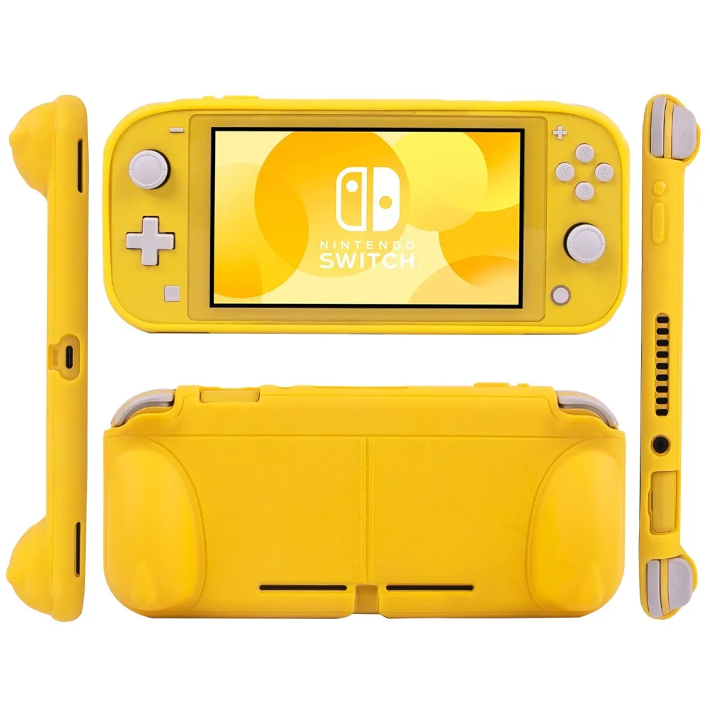 Мягкий ТПУ чехол CHINFAI для shand Switch Lite эргономичный Нескользящий Резиновый защитный чехол-подставка для NS Switch Lite мини-консоль