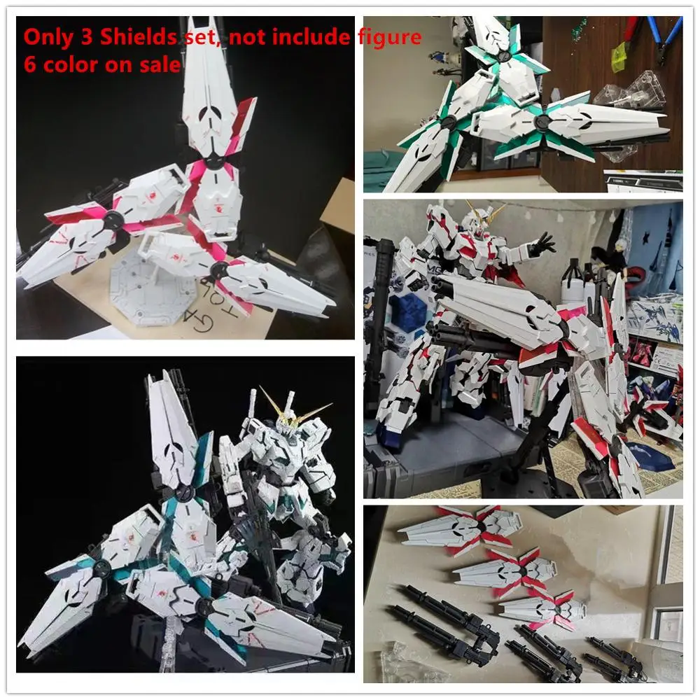 Модель MGJ 3 защитных пакета с разъемом и Gatling для 1/60 PG RX 0 Unicorn Banshee Phenex FA Plan B