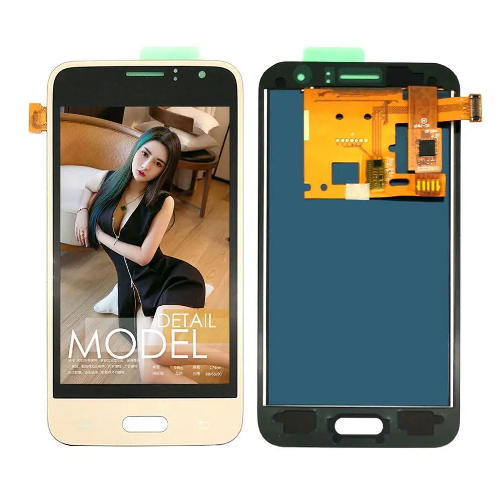 Для samsung Galaxy J1 2016 J120F J120H J120M ЖК-дисплей с кодирующий преобразователь сенсорного