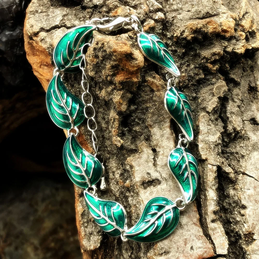 LOTR Legolas браслет с листьями косплей ювелирные изделия реквизит Arwen Evenstar амулетный