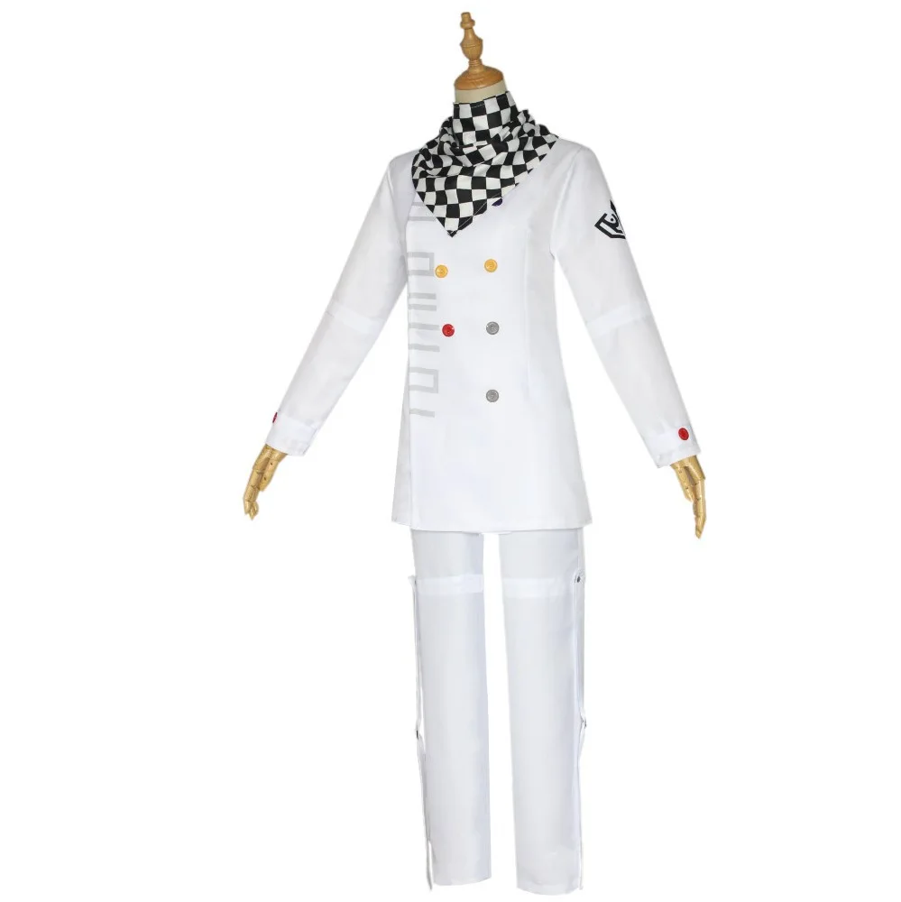 Danganronpa V3 Kokichi Oma Cosplay Costume President Cloak And Hat Halloween Carnival Party Costumes | Тематическая одежда и