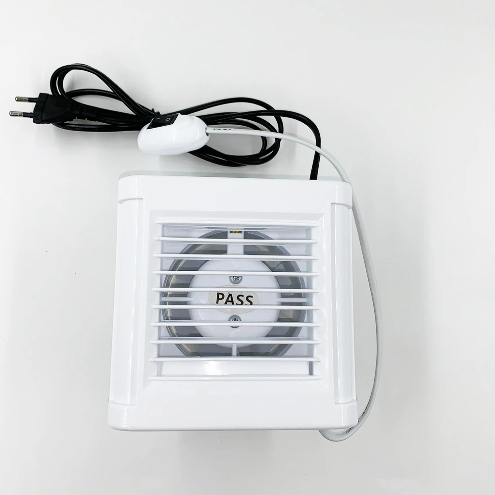 4 дюймовый бесшумный вытяжной вентилятор вентиляторы для кухонного туалета стен