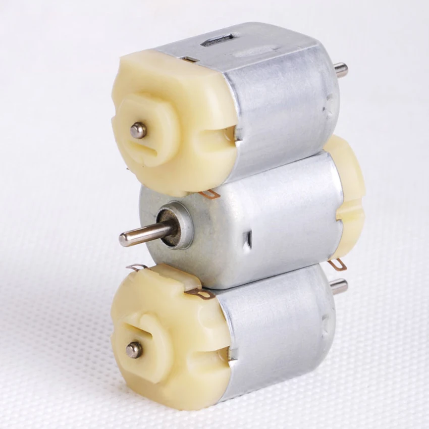 Микро-двигатель 130 карбоновый щеточный двигатель с магнитом 3 в 15000 об/мин диаметр