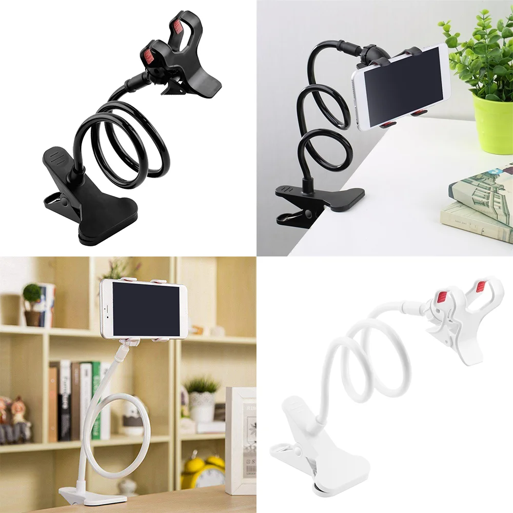 Universal Phone Holder Flexible 360 Degree Clip for Mobile Cell Phone Holder Lazy Bed Desktop Bracket Mount Stand Desk Bracket