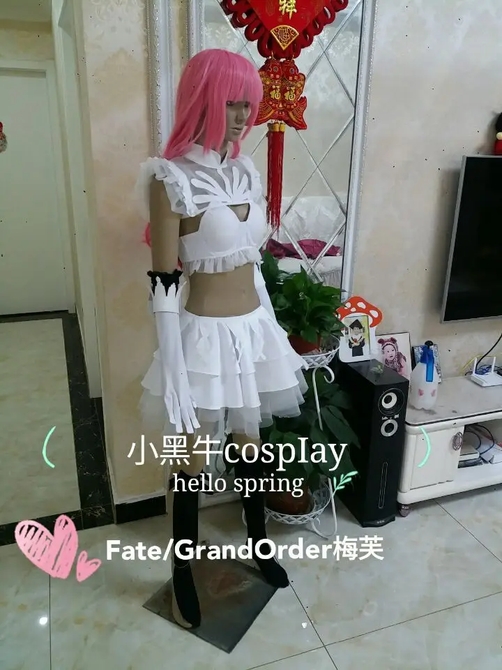 Костюм для косплея Fate/Grand Order Rider Queen Medb белый костюм dree парик туфли полный комплект