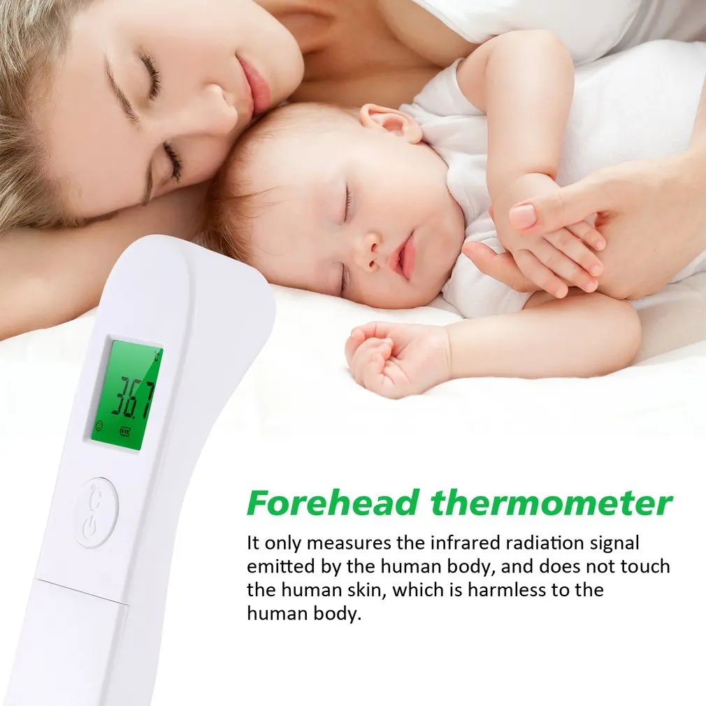 

Handheld Portable Non-Contact Infrared Thermometer High Precision Thermometer Temperature Meter Tool LCD Memory Personal Care