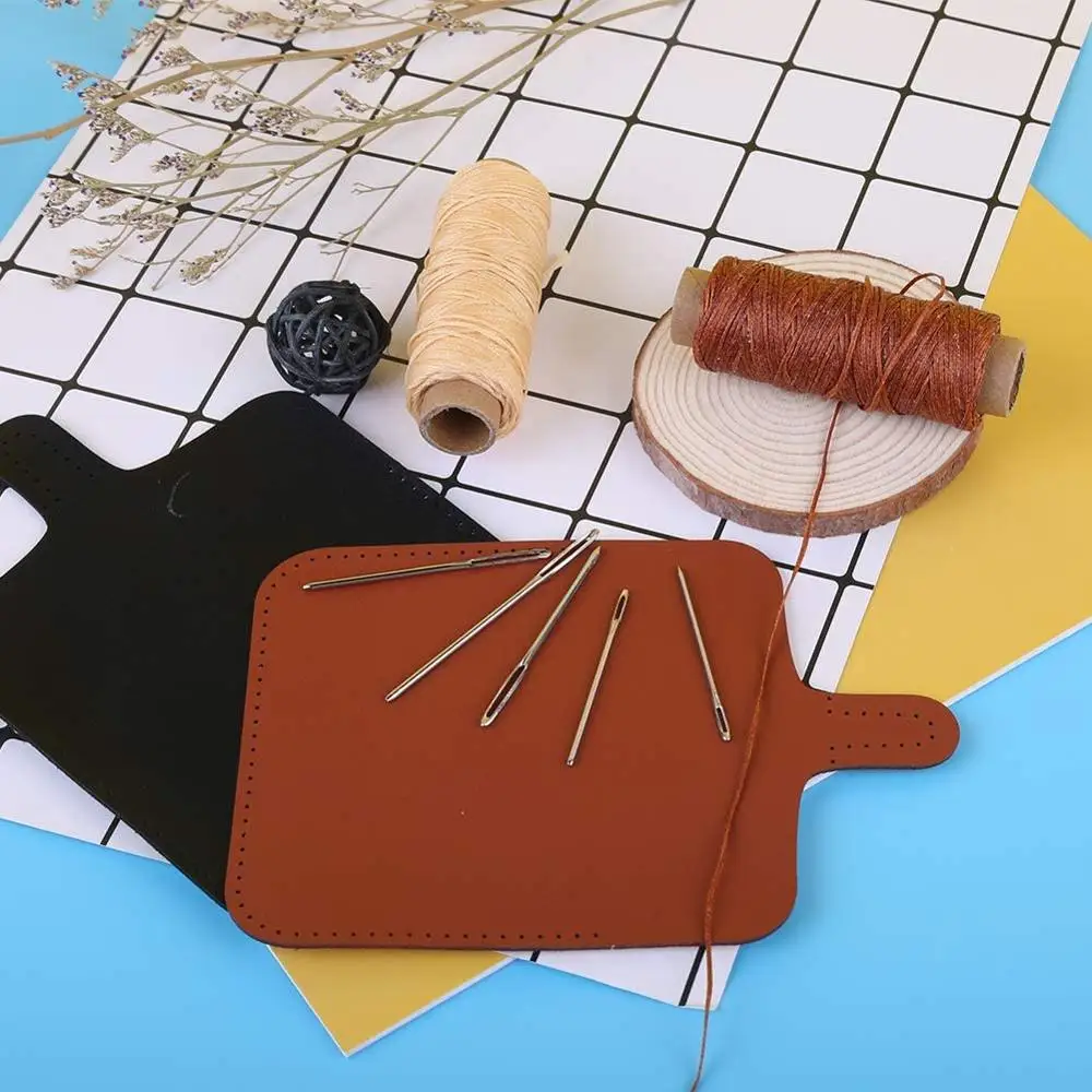 KAOBUY 28PCS Leather Sewing Kit With Large-Eye Stitching Needles Waxed Thread Tools For DIY Craft | Дом и сад