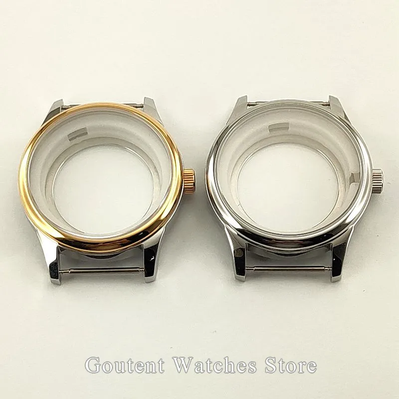 Чехол для часов corgтело с сапфировым стеклом полированный 40 мм чехол подходит ETA2836