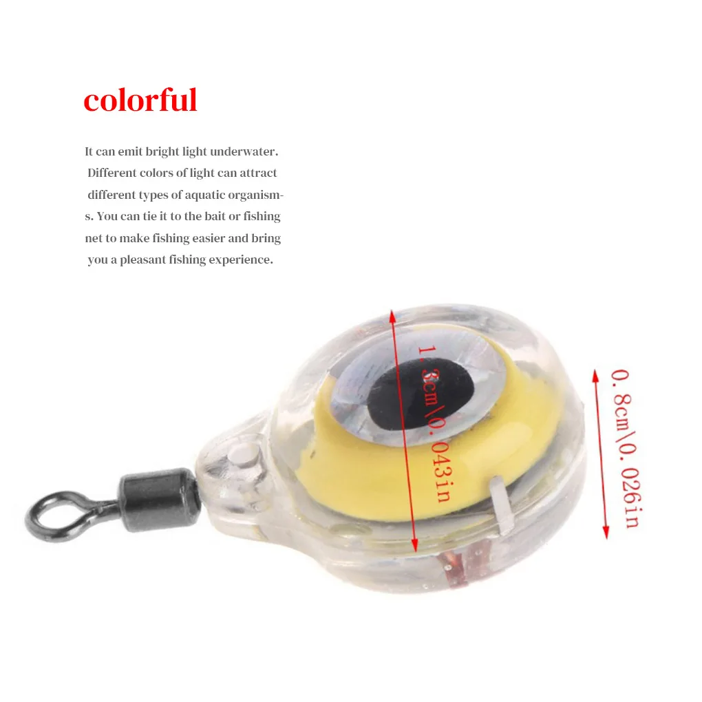1/5 шт. подводная рыболовная приманка в форме глаза | Спорт и развлечения