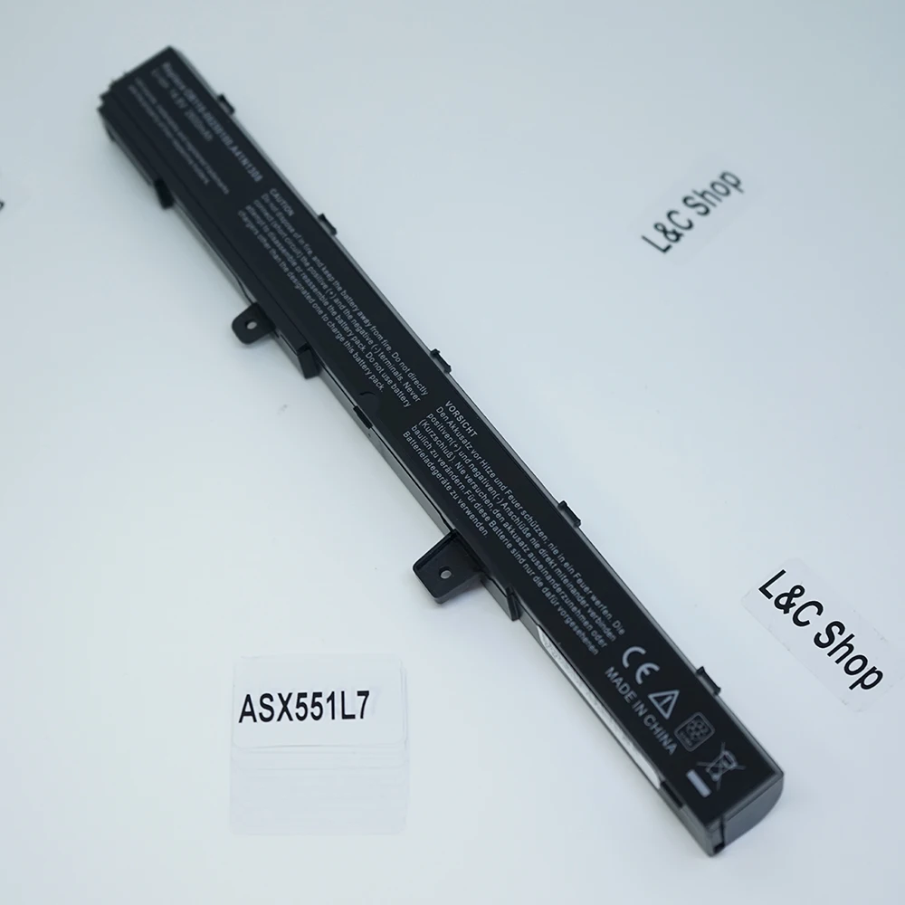 

Battery Pack Asus 0B110-00250100M A31LJ91 A31N1319 A41N1308 X45LI9C YU12008-13007D YU12125-13002 Laptop Battery Replacement