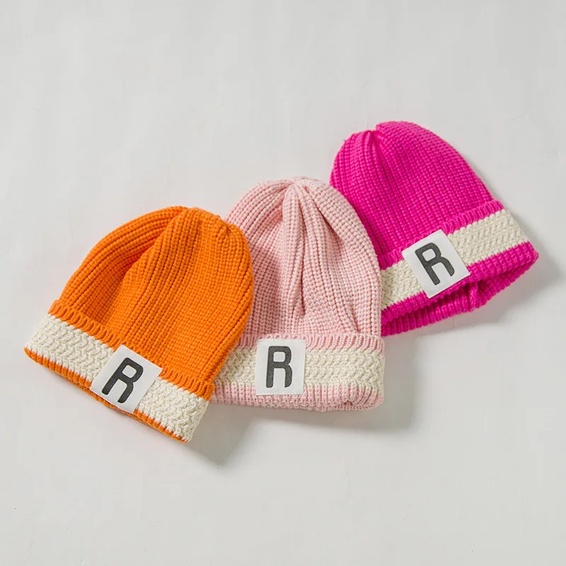 Зимняя шапка для маленьких девочек и мальчиков мягкая теплая детская Шапка-бини