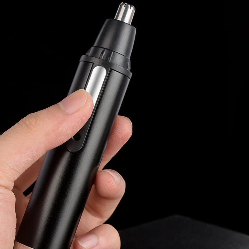 

Electric Double-cut Nose Hair Trimmer Rechargeable Multifunctional Hair Clipper with Limited Comb for Eyebrow Fine hair BV12