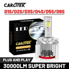D1S D2S D3S D4S ксеноновая лампа Canbus без ошибок D1R D2R D3R D4R автомобисветильник 5s D8S Светодиодная лампа 6000K Ice HID комплекты 70 Вт Высокая мощность Carlitek
