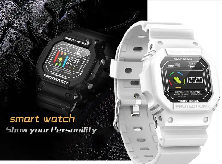 one piece brand new X12 sport watch cassioe style heart beat blood pressure test | Электроника