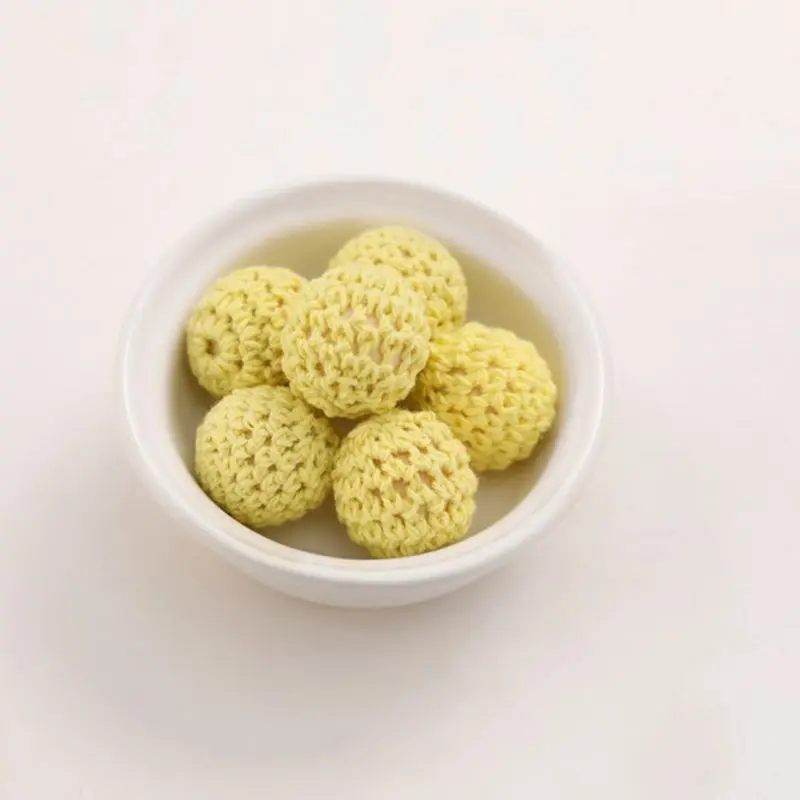 Бусины деревянные круглые 16 мм 20 шт. | Мать и ребенок