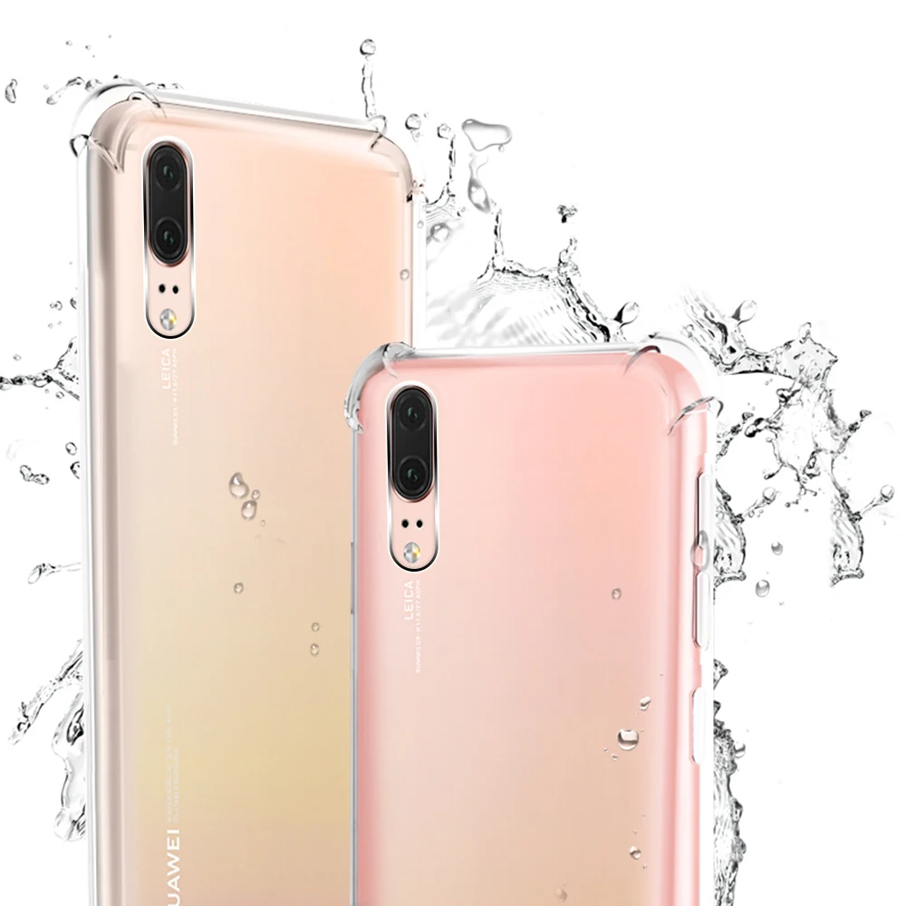 Мягкий ударопрочный чехол из ТПУ для Huawei P20 P30 Pro lite легкий Чехол mate 30 pro P 30pro