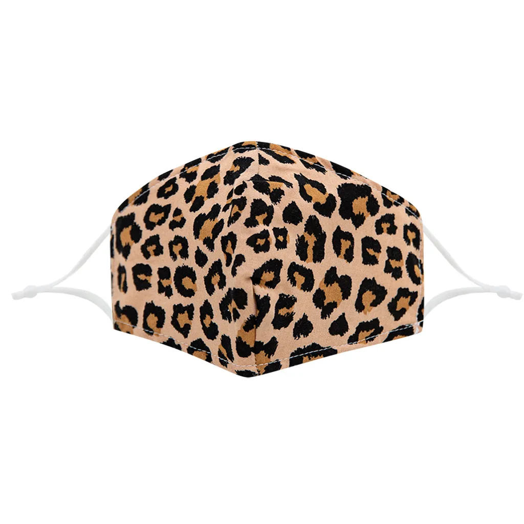 

1pc Facemask Print Maske Dustproof Windproof Anti-spitting Protective Face Masks Washable And Reusable Cotton Masks Femme