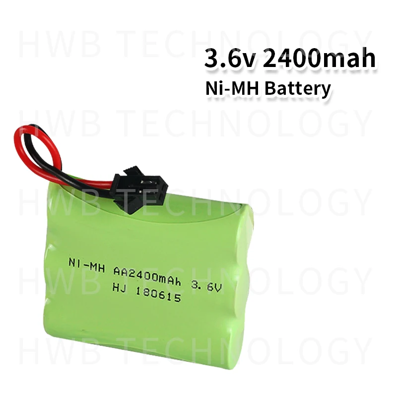 3,6 V 2400mah Ni-MH аккумуляторная батарея AA пульт дистанционного управления электрическая игрушка освещение