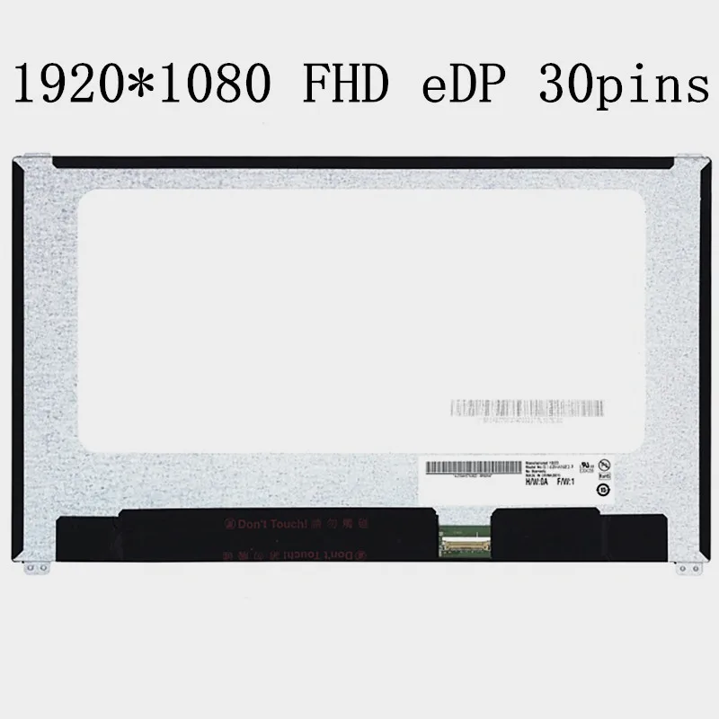 

14.0" Laptop LCD Screen For Dell latitude 7480 NV140FHM-N47 B140HAN03.3 eDP 30Pins 1920X1080 FHD mattix panel N140HCE-G52