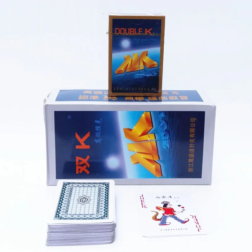 

New Hot 54pcs/set Portable Double K Poker Cards Playing The Landlord Poker Cards Game Entertainment Board Games