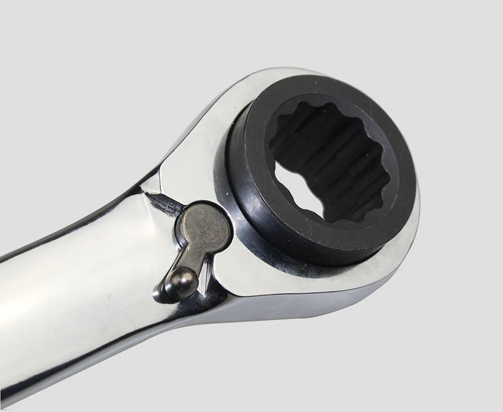 

8-24mm Gear Ratchet Wrench Keys Geared Spanner Double Head Torque Multi-purpose Ratchet Combination Wrench Tool