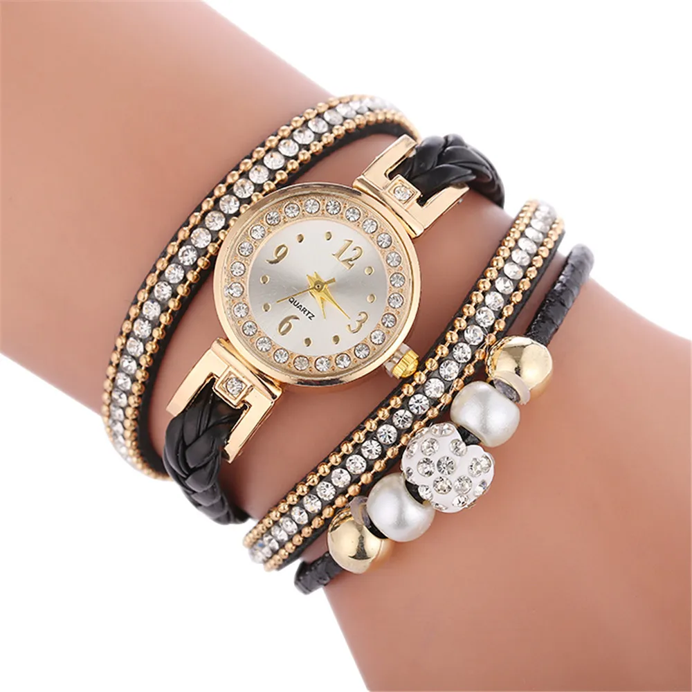 

Beautiful Fashion Bracelet Watch Ladies Watch Round Bracelet Watch Relogio Feminino Women Watches Reloj Mujer Bayan Kol Saati #2