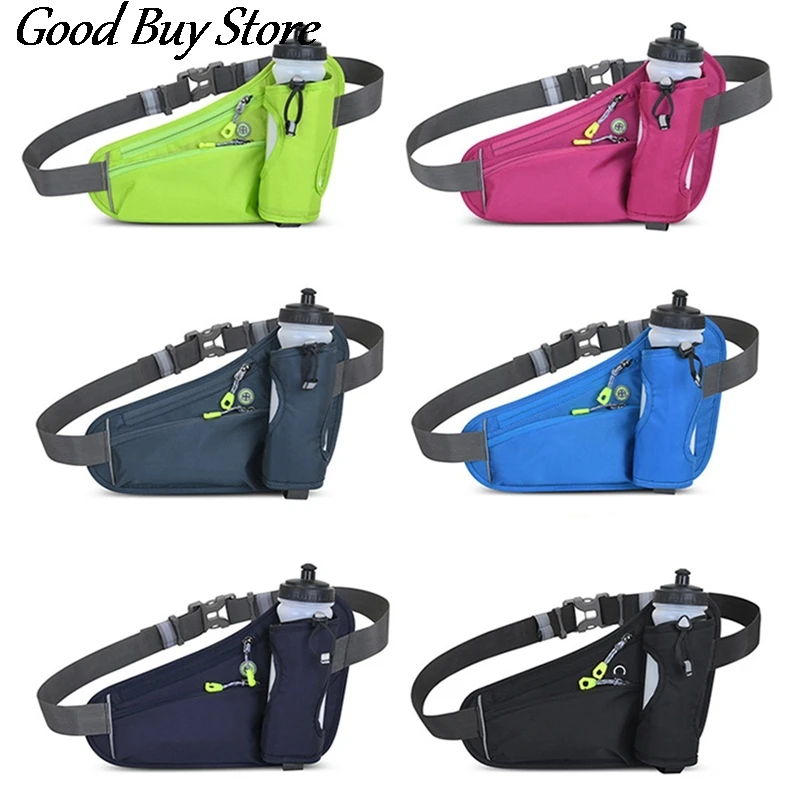 

Марафона Поясные сумки воды сумка-держатель для бутылки Для мужчин Для женщин Для мужчин на открытом воздухе езда на велосипеде Фитнес пояс...