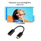 Переходник DP в HDMI (штекер) (гнездо), 4k2k, адаптер дисплея в HDMI, HD 4k для Macbook HDTV, проектора, N007
