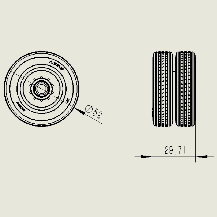 металлическая ступица двой