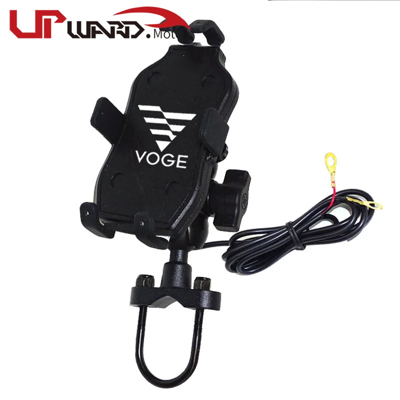 for loncin voge 500r 300r 180 300rr 200ac motorcycle accessories handlebar mobile phone holder gps stand bracket free global shipping