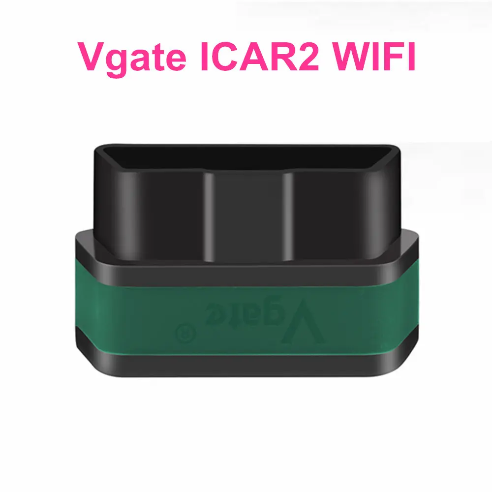 Новейший Vgate iCar 2 Bluetooth ELM327 OBD2 считыватель кодов iCar2 для Android/PC(4 цвета - Цвет: ICAR2 WIFI Green