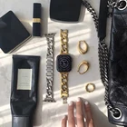 Ремешок из нержавеющей стали для Apple Watch se 654, 3, 21, 42, 38, 40, 44 мм