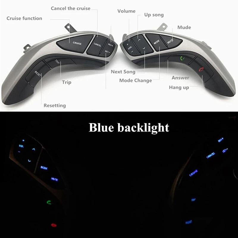 Фотообои с Круиз-контролем для Hyundai Elantra 2012-2015 AT 2012-2014 MT I30 Switch-12 контактов-Low |