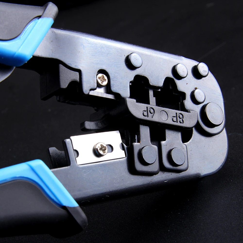Обжимные Щипцы с храповым механизмом RJ11 RJ45 модульные плоскогубцы для сетевого