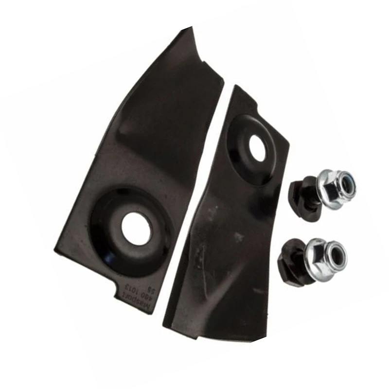 2 шт. черная закаленная газонокосилка 18 дюймов лезвия и болты для Masport 200 300 400 500 600