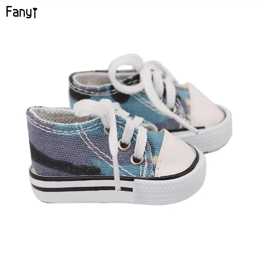 18 дюймовая кукла обувь камуфляжные холщовые туфли Мягкая Обувь Одежда Костюм 43